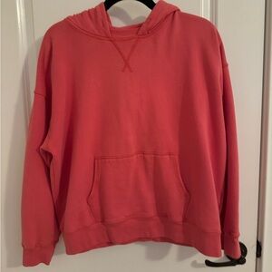 American Eagle Pink Sweatshirt with Hood in Size Small (Worn ONE Time)